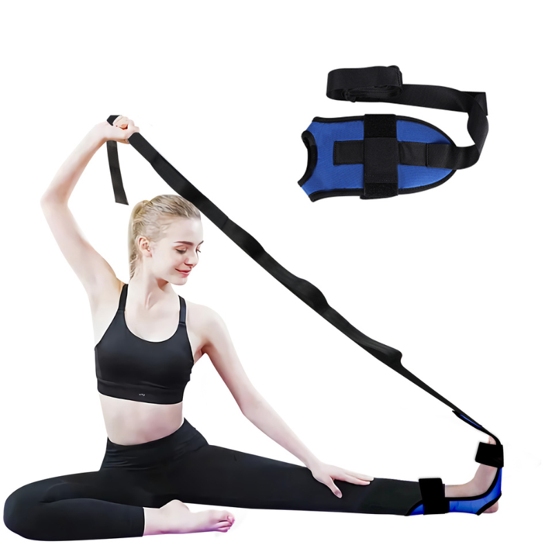 30% Stretch Band - Fitness Band Yoga & Pilates elitesportique Blau  