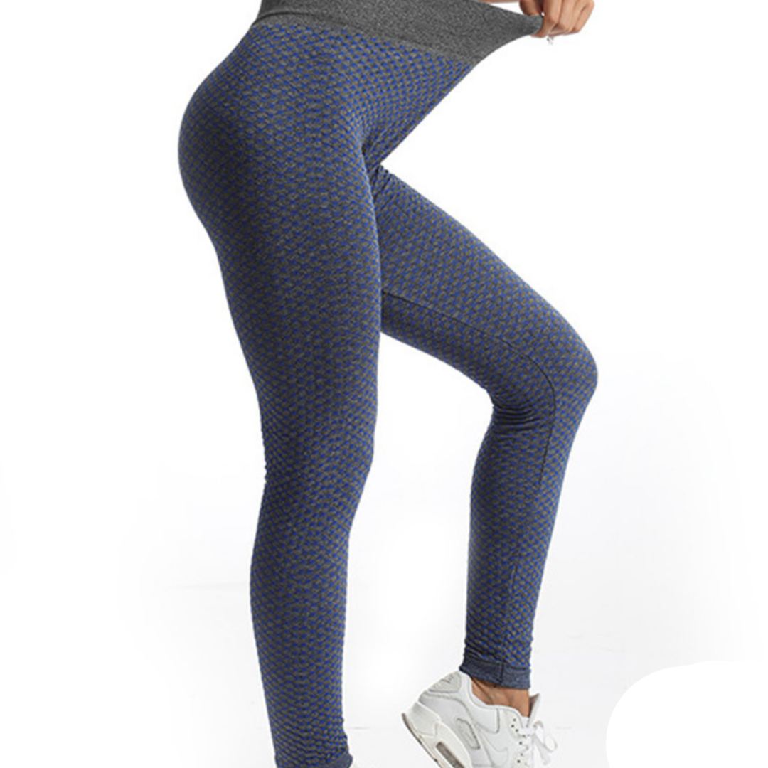 FlexCurve Leggings Hosen elitesportique Blau S 