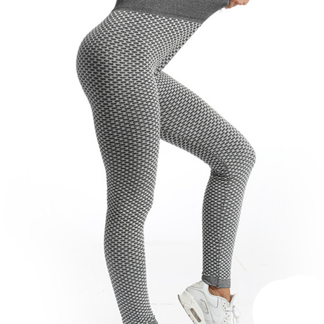 FlexCurve Leggings Hosen elitesportique Grau S 