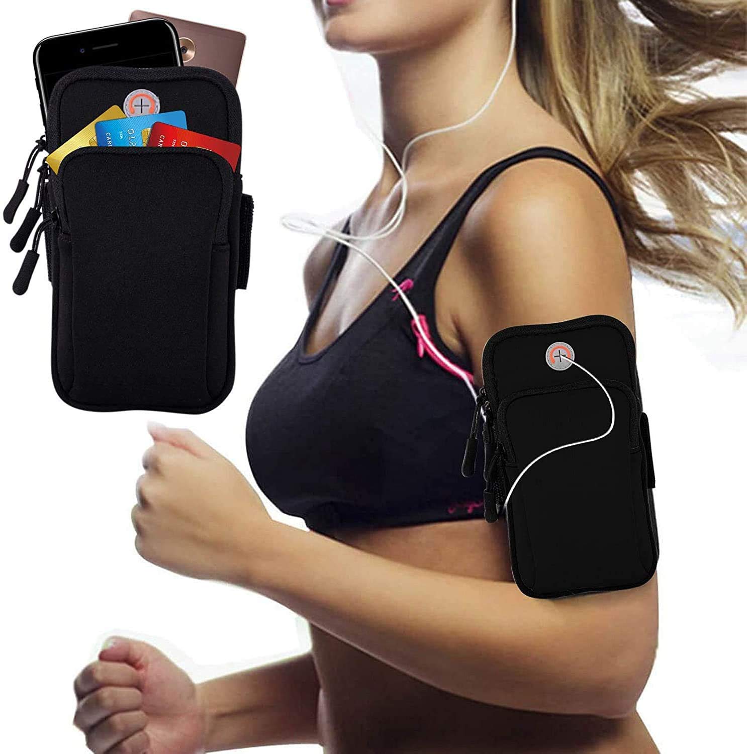 Jogging Armband-Tasche Taschen & Gepäck elitesportique   