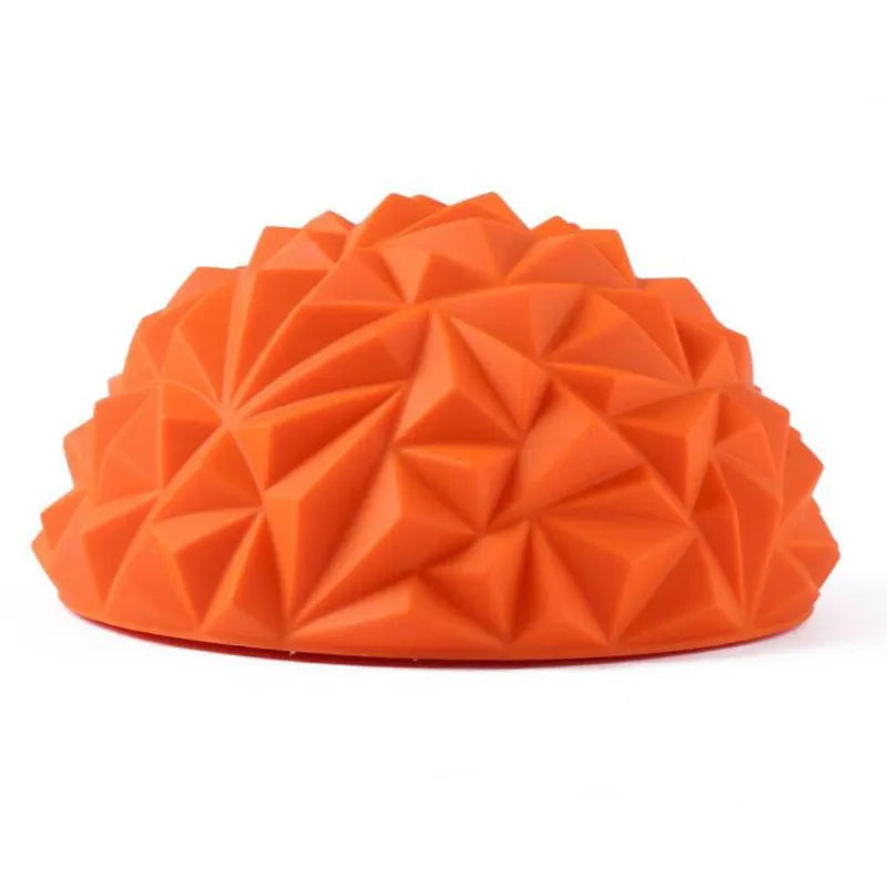 -20% Massageball Halbkugel-Yogaball elitesportique Orange Einzel 