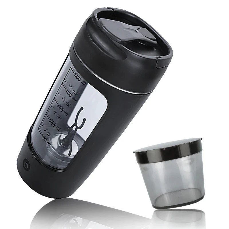 -20% USB-Proteinshaker Cocktailshaker & Zubehör elitesportique Schwarz Einzel 