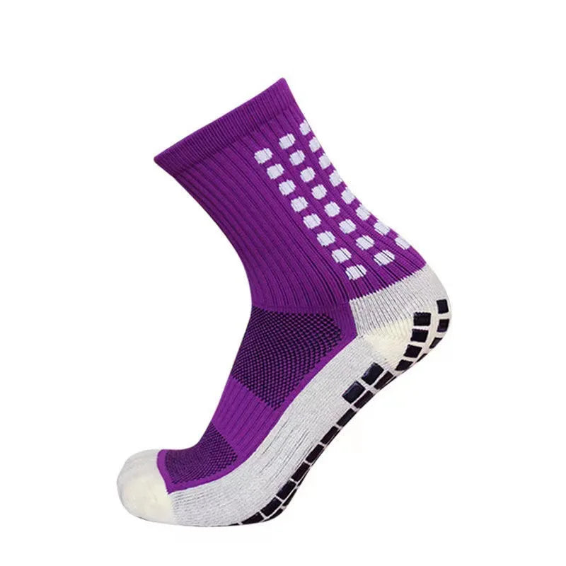 -20% Anti Rutsch Socken Anti-Rutsch-Fußballsocken elitesportique Lila Einzel 