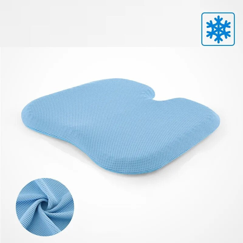 -20% Orthopädisches Sitzkissen Pillows elitesportique Blau 38x34cm 