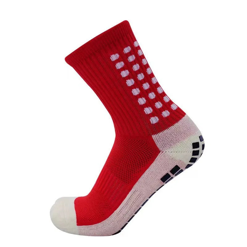 -20% Anti Rutsch Socken Anti-Rutsch-Fußballsocken elitesportique Rot Einzel 