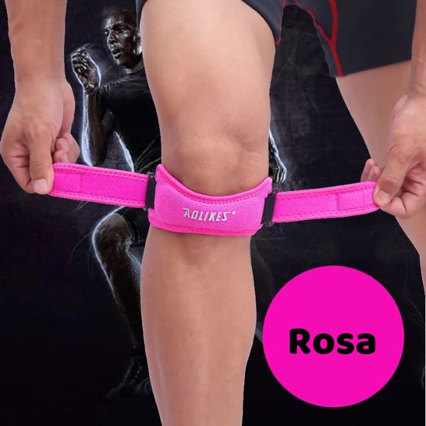 -20% Knie Bandage Stütze Knieschoner elitesportique Rosa Einzel 