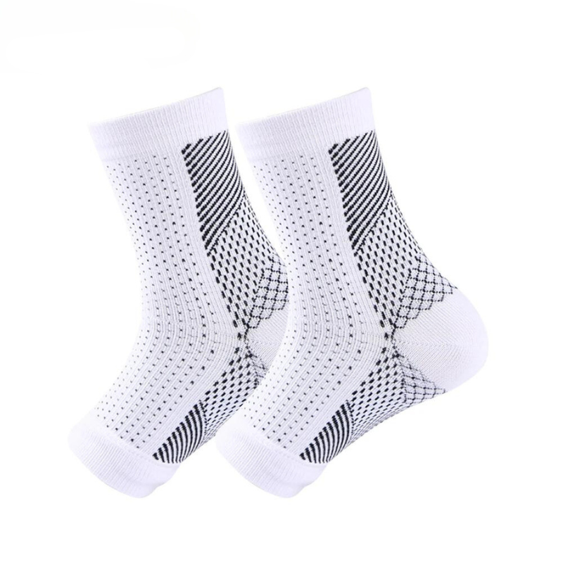 -20% Neuropathie Kompressionssocken Socken elitesportique Weiss S/M Einzel